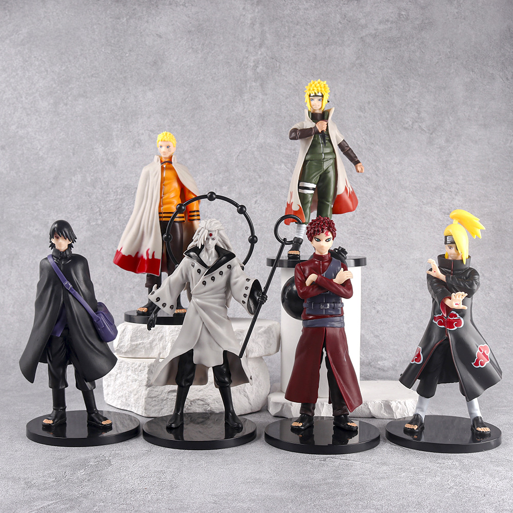 Rare Anime Merchandise - 6 шт./набор, аниме-фигурки «Наруто»
