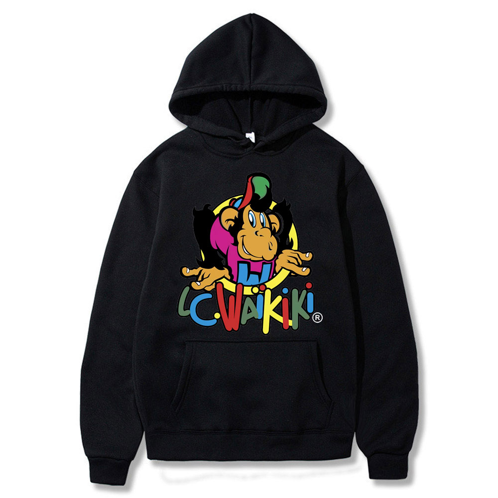 Anime Merchandise Hoodie - Толстовка Lc Waikiki с принтом обезьяны