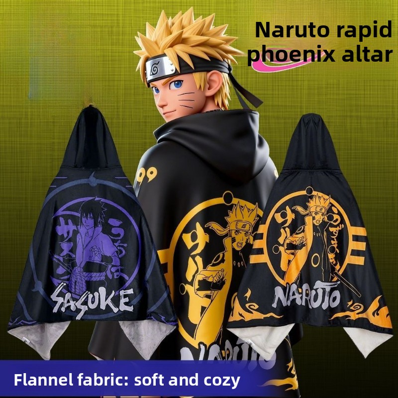 Anime Merchandise Hoodie - Наруто Учиха Саске аниме товары мультфильм