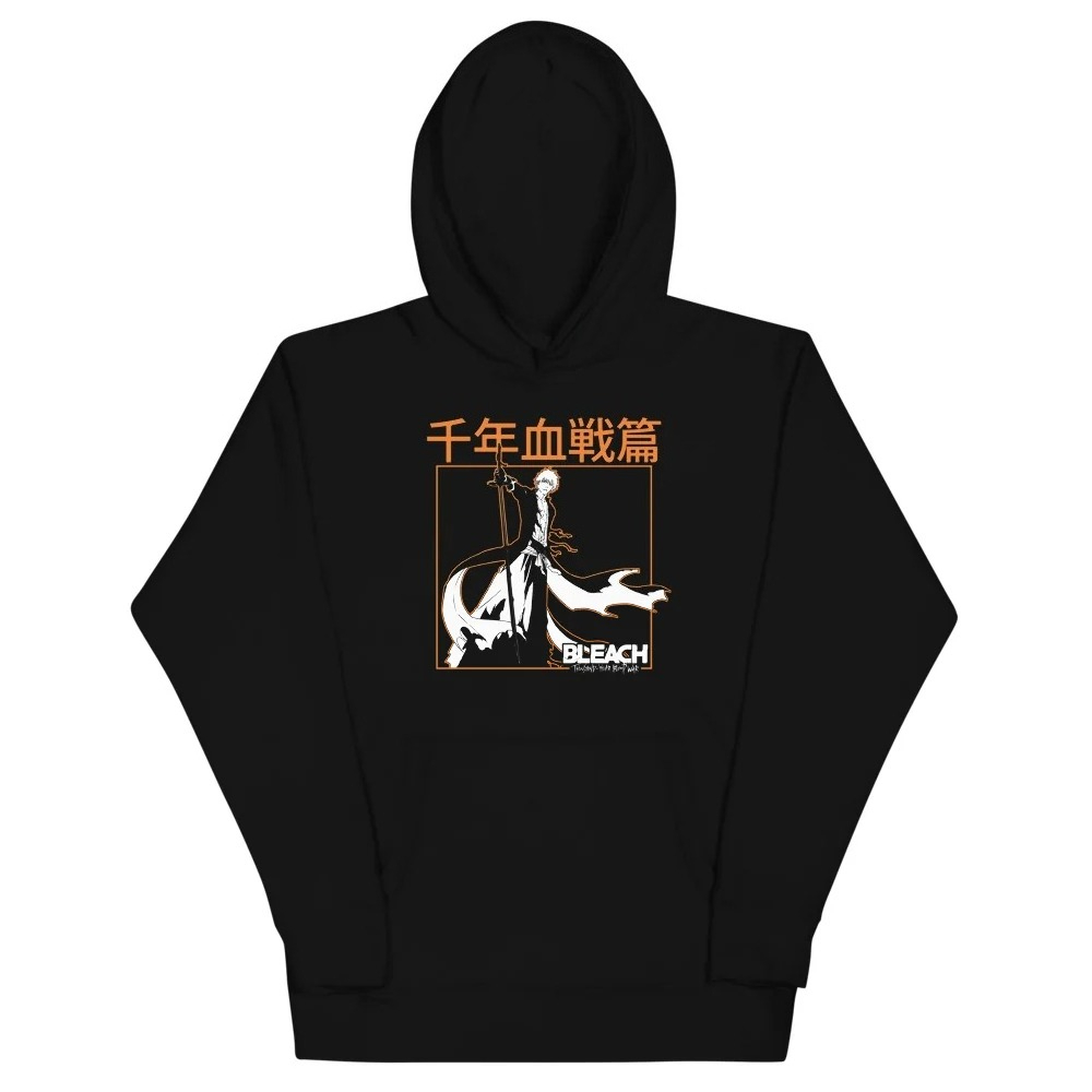 Anime Merchandise Hoodie - Худи BLEACH Курасаки Ичиго «Тысячелетняя кровавая