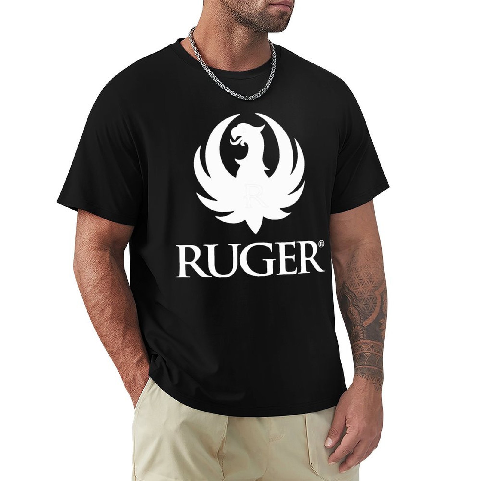 Футболка с логотипом R.uger, а – обзор и цена Anime Merchandise Shirt