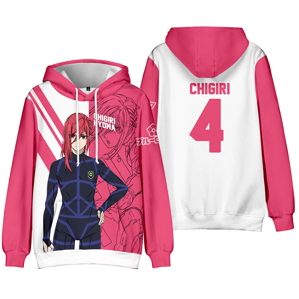 Новая аниме-коллекция BLUE LOC – обзор и цена Anime Merchandise Hoodie