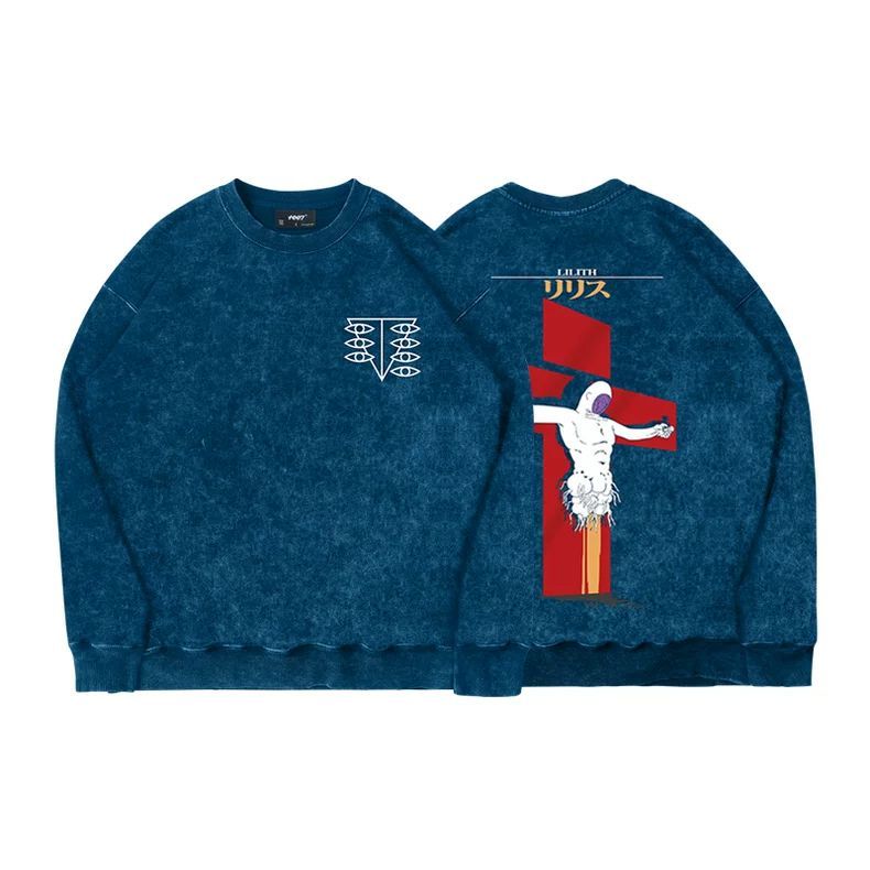 Мужская толстовка-куртка EVA-0 – обзор и цена Anime Merchandise Hoodie