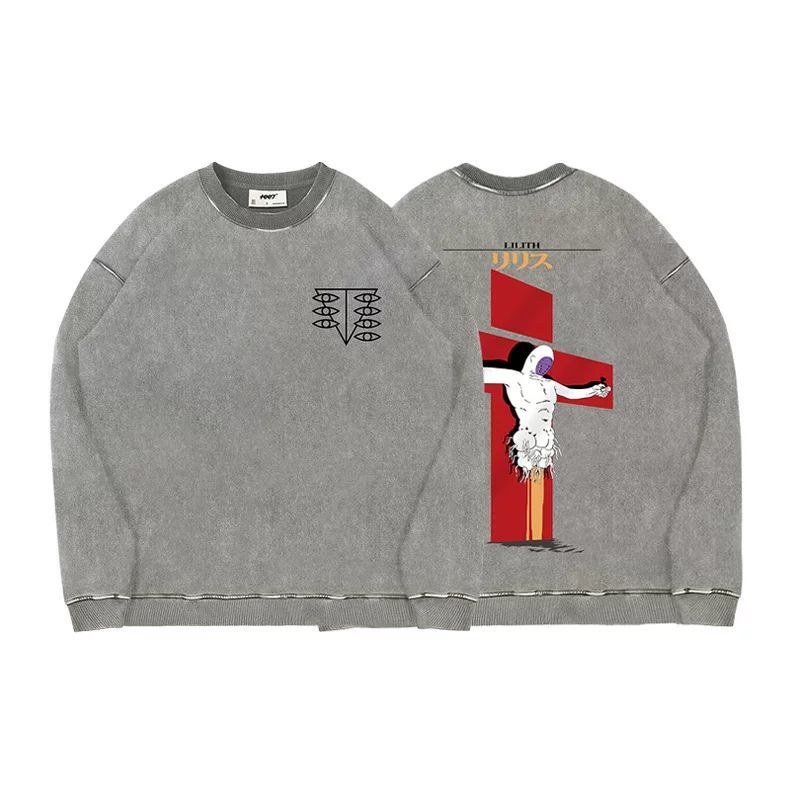 Мужская толстовка-куртка EVA-0 – обзор и цена Anime Merchandise Hoodie