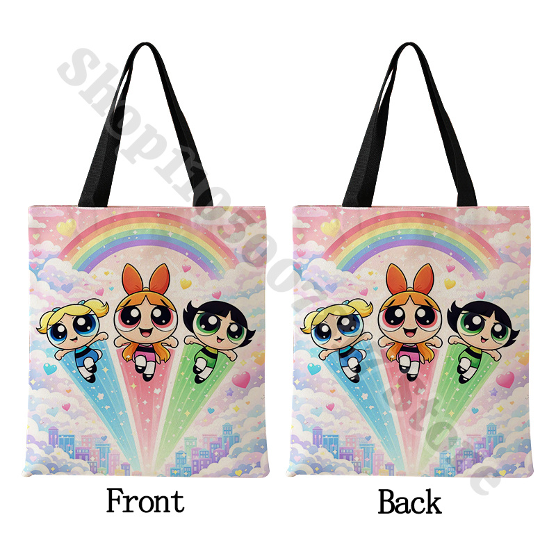 Кавайная холщовая сумка с прин – обзор и цена Anime Tote Bag