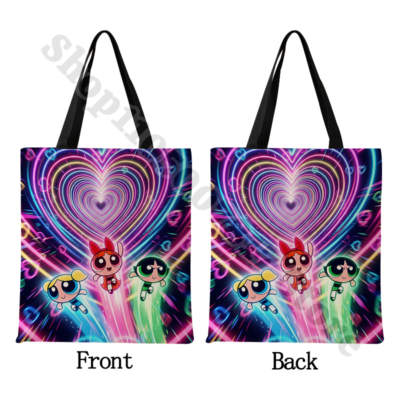 Кавайная холщовая сумка с прин – обзор и цена Anime Tote Bag
