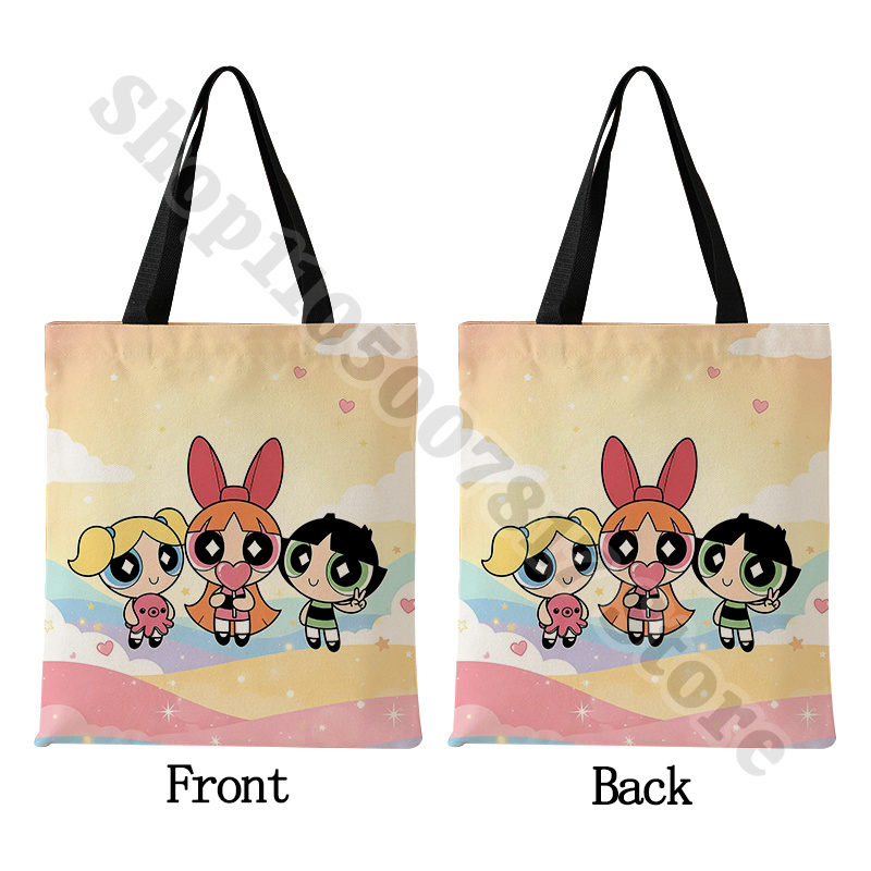 Кавайная холщовая сумка с прин – обзор и цена Anime Tote Bag