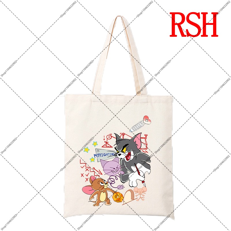 Симпатичная холщовая сумка с Т – обзор и цена Anime Tote Bag