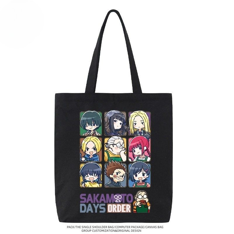 AKAMOTO DAYS Asakura Shin Двух – обзор и цена Anime Tote Bag