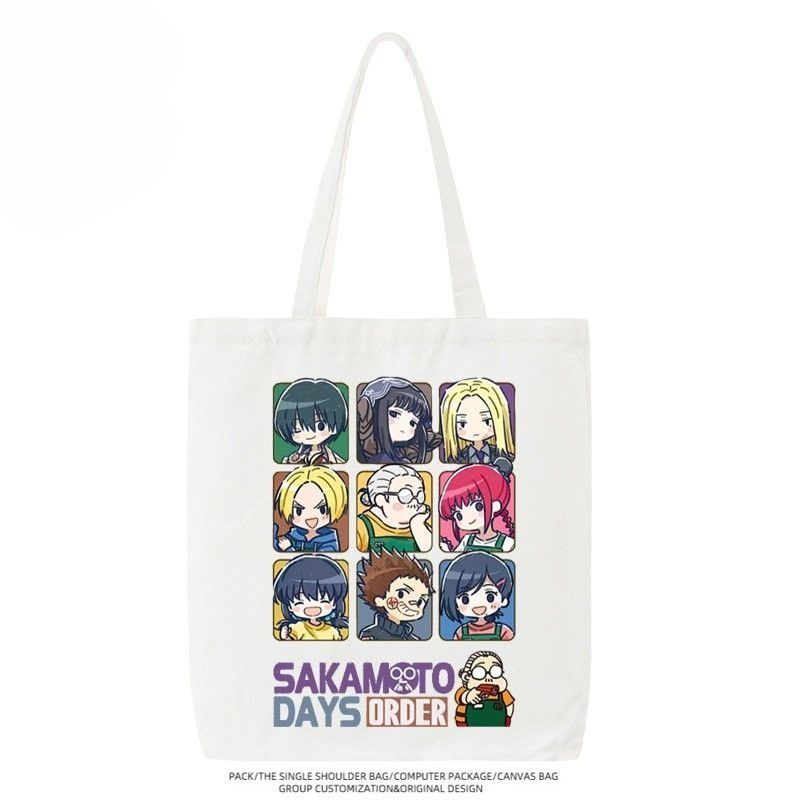 AKAMOTO DAYS Asakura Shin Двух – обзор и цена Anime Tote Bag